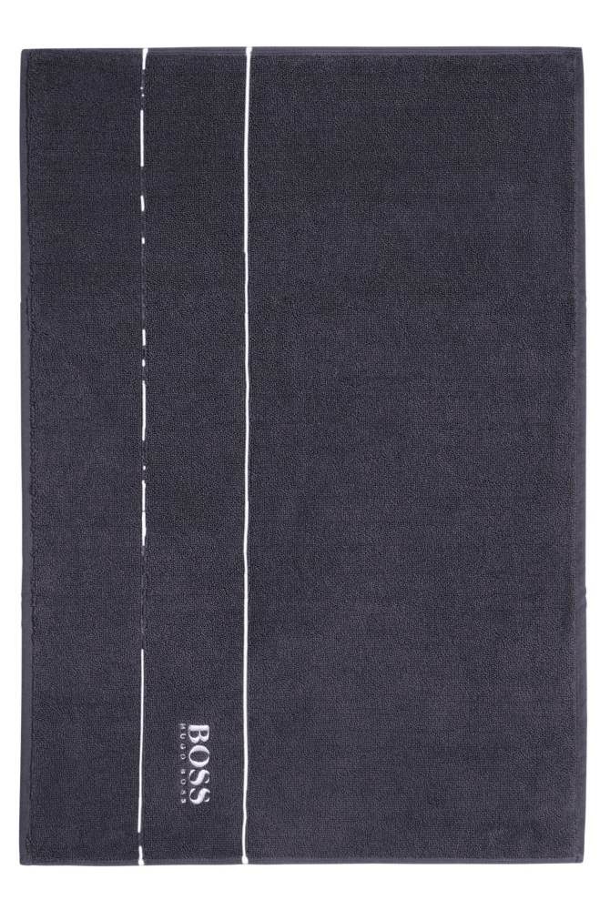 Hugo Boss Finest Egyptian cotton bath mat Anthracite | 0iro0vBF