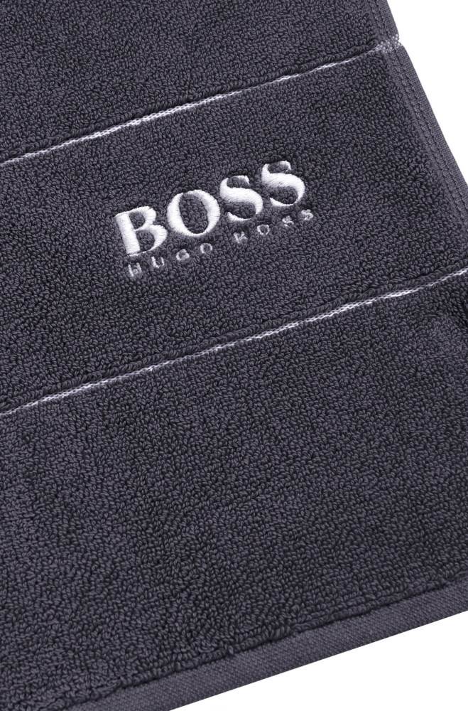 Hugo Boss Finest Egyptian cotton bath mat Anthracite | 0iro0vBF