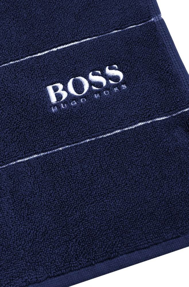 Hugo Boss Finest Egyptian cotton bath mat Mørke Blå | 4eJx9z7a