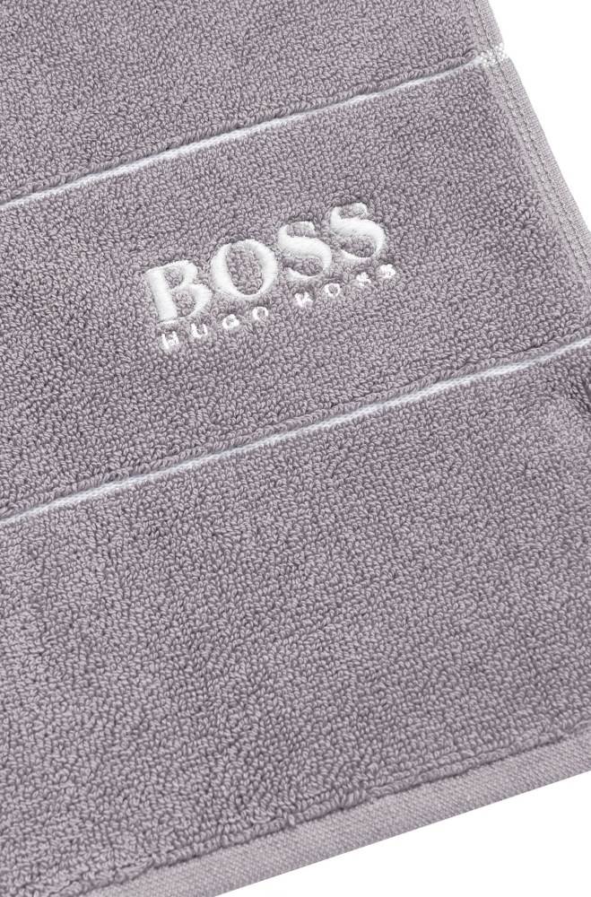 Hugo Boss Finest Egyptian cotton bath mat Mørke Grå | Pb7NgRUu