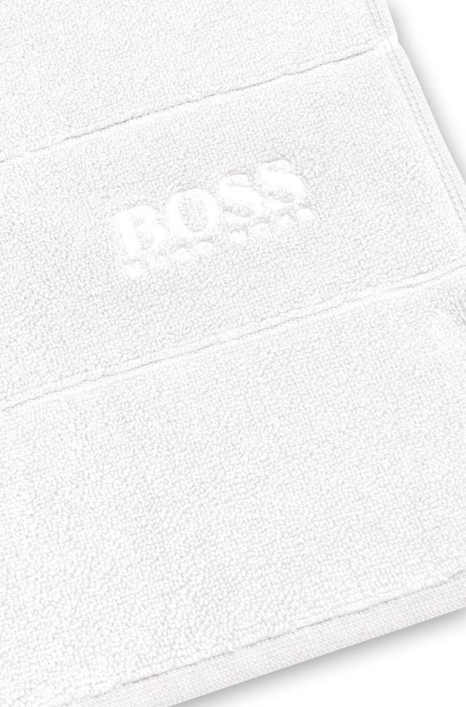 Hugo Boss Finest Egyptian cotton bath mat Hvite | YUpc3ZnE