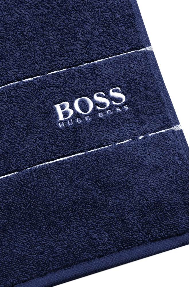 Hugo Boss Finest Egyptian cotton bath sheet Mørke Blå | EOAviR1b