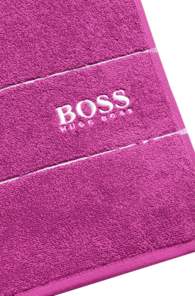 Hugo Boss Finest Egyptian cotton bath sheet Rosa | SUg4DXC4