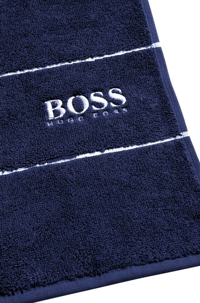 Hugo Boss Finest Egyptian cotton bath towel Mørke Blå | DIfhWKQG