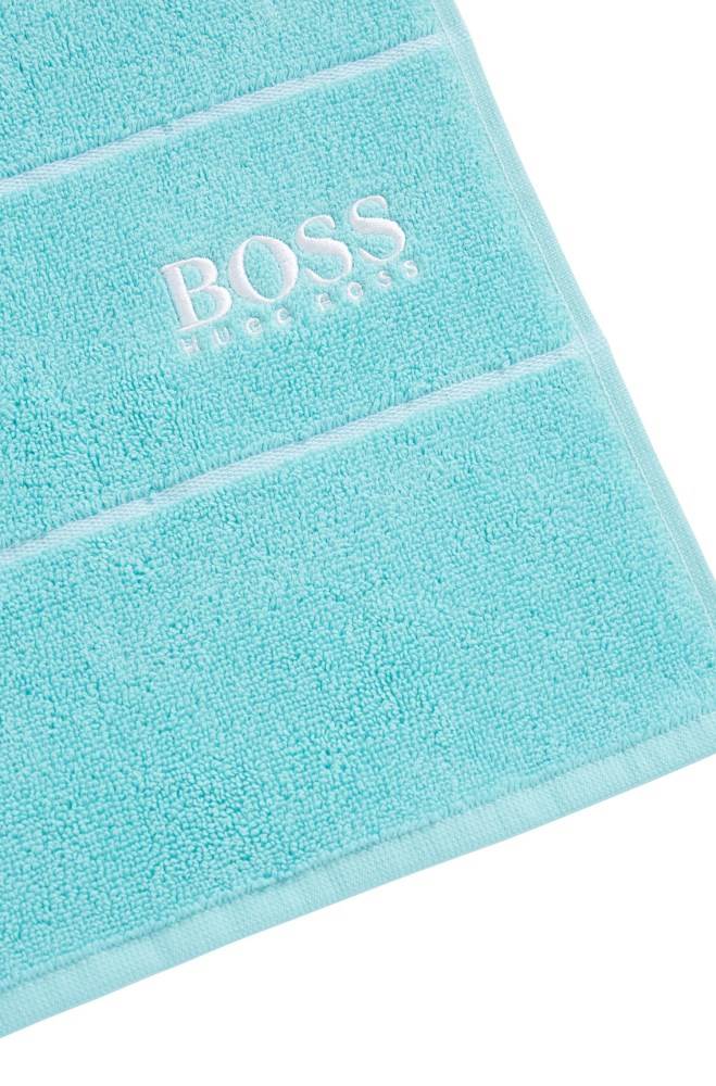 Hugo Boss Finest Egyptian cotton bath towel Turkis | DZ08lJWO