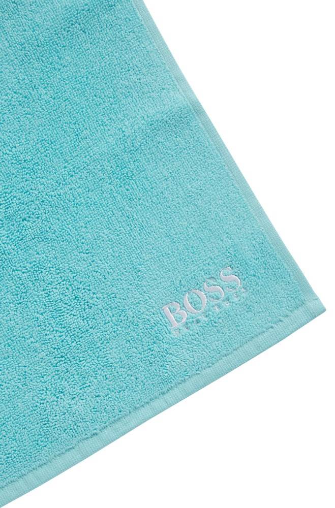 Hugo Boss Finest Egyptian cotton face cloth Turkis | VmBVNFaI