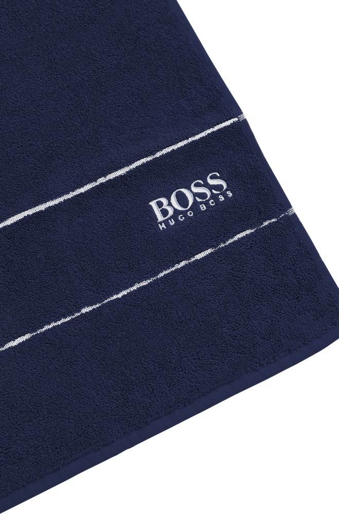 Hugo Boss Finest Egyptian cotton guest towel Mørke Blå | nRFUC327