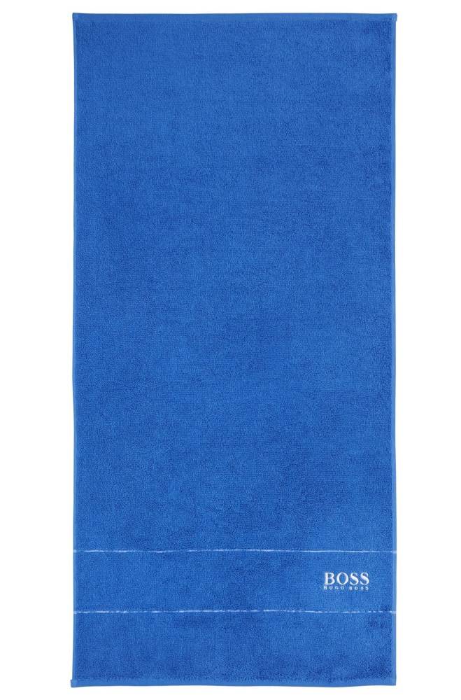 Hugo Boss Finest Egyptian cotton hand towel Blå | 0aQP8Dc3