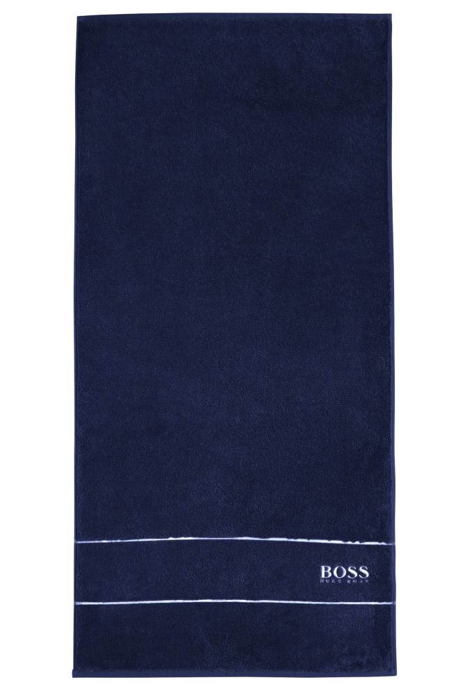 Hugo Boss Finest Egyptian cotton hand towel Mørke Blå | KHi7g1cy