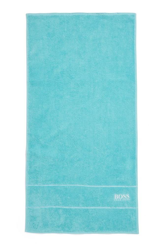 Hugo Boss Finest Egyptian cotton hand towel Turkis | vYEE5RIT