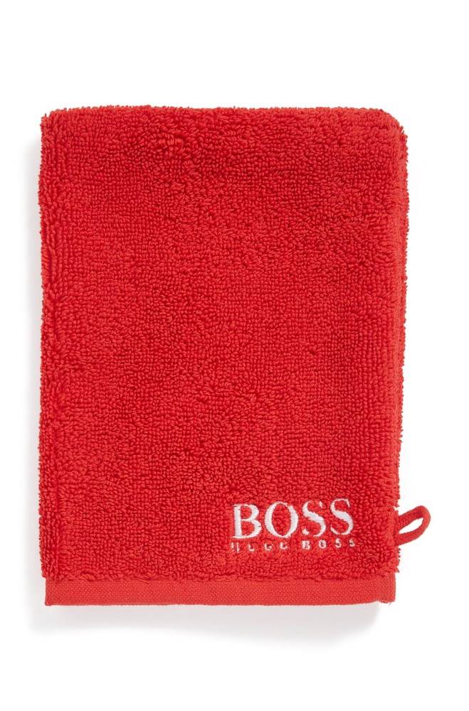 Hugo Boss Finest Egyptian cotton washing mitt Rød | 8f8RoTqN