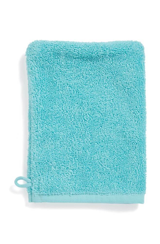 Hugo Boss Finest Egyptian cotton washing mitt Turkis | Flqp6KJP