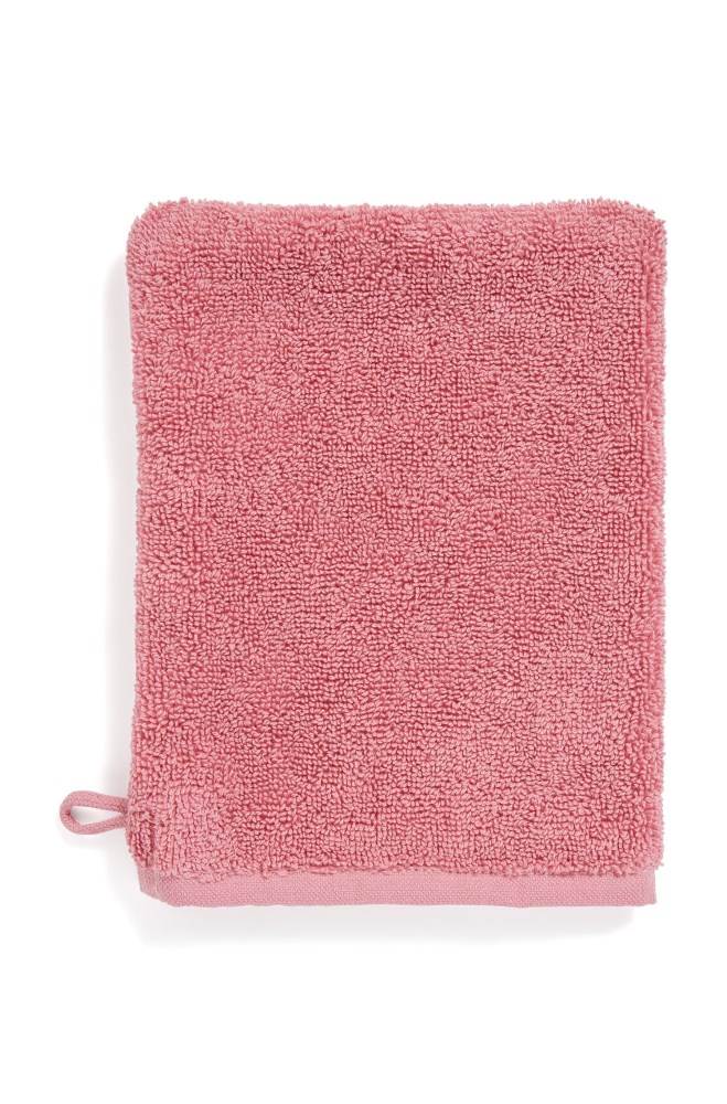 Hugo Boss Finest Egyptian cotton washing mitt Lyse Rosa | H9HUDGUf