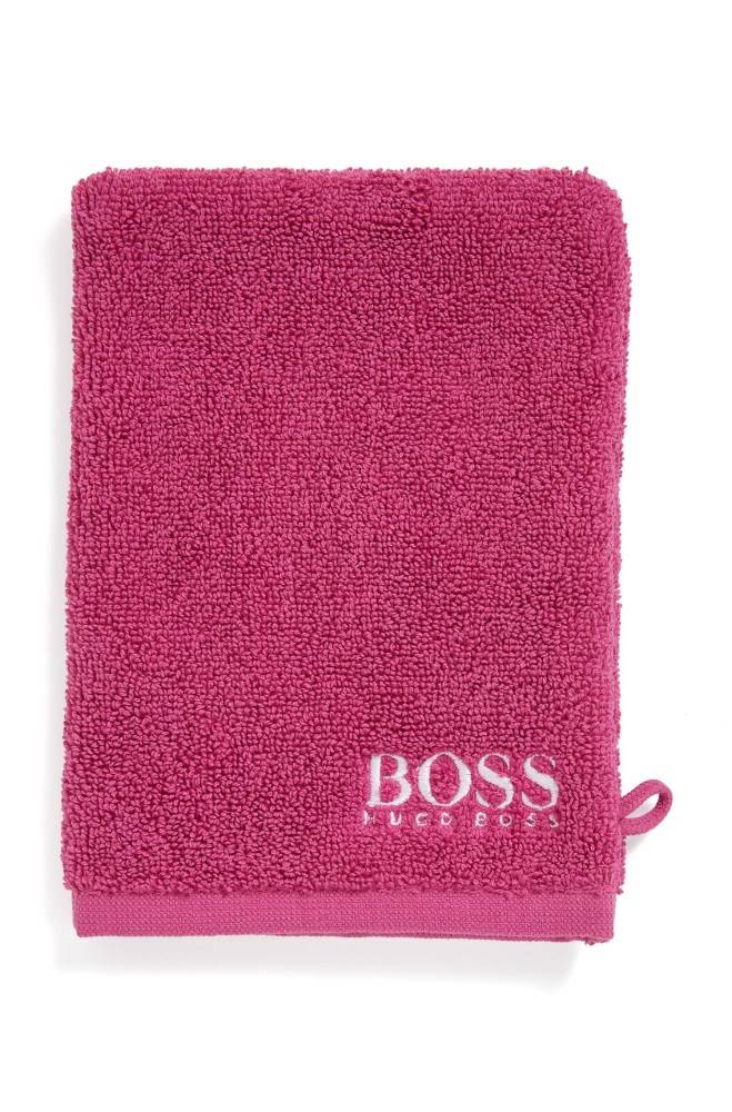 Hugo Boss Finest Egyptian cotton washing mitt Rosa | Jcc1DK8c