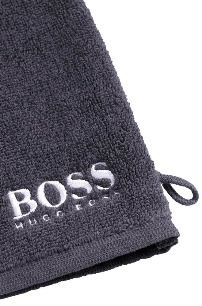 Hugo Boss Finest Egyptian cotton washing mitt Anthracite | rsCY3qdJ