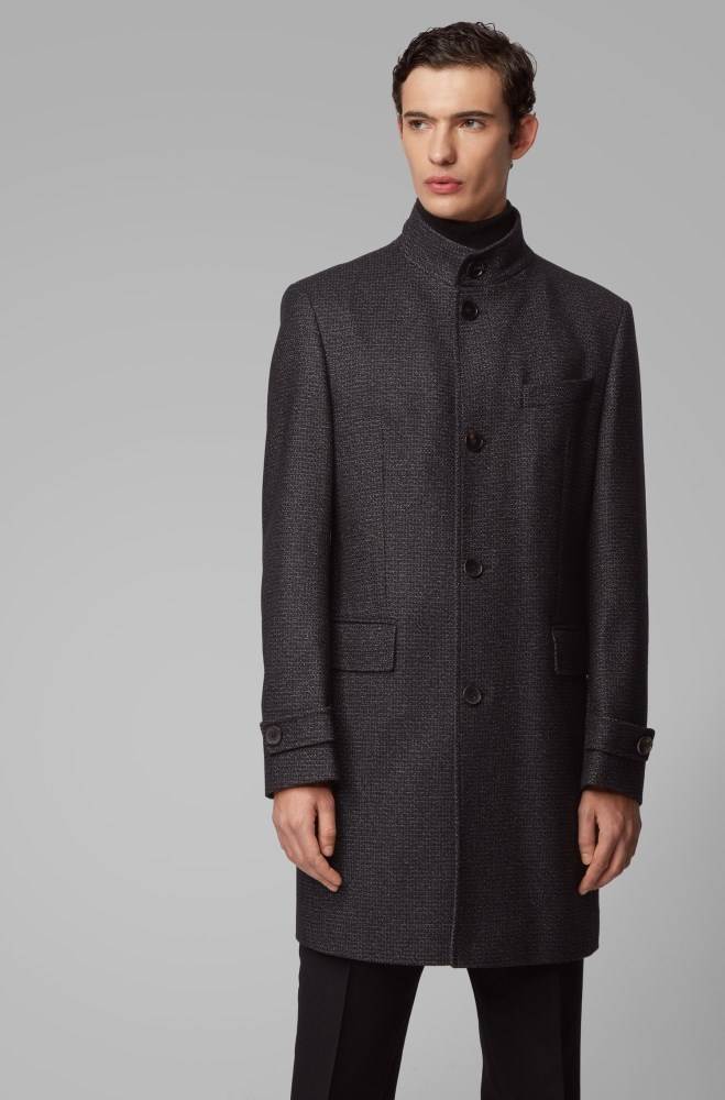 Hugo Boss Formal coat Lyse Grå | g9HNM6QW