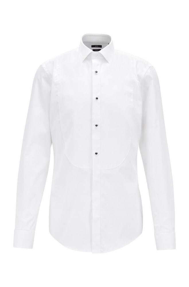 Hugo Boss Formal slim-fit shirt Hvite | AyXu6dQ1