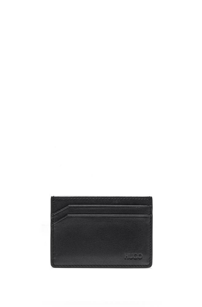 Hugo Boss Four-slot card holder Svarte | 4svCin2e