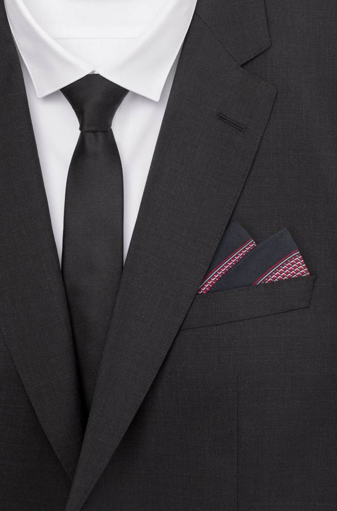 Hugo Boss Geometric-patterned pocket square Patterned | L1i5anwG