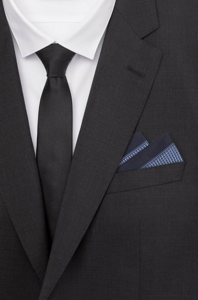 Hugo Boss Geometric-patterned pocket square Patterned | kqdIiVnx