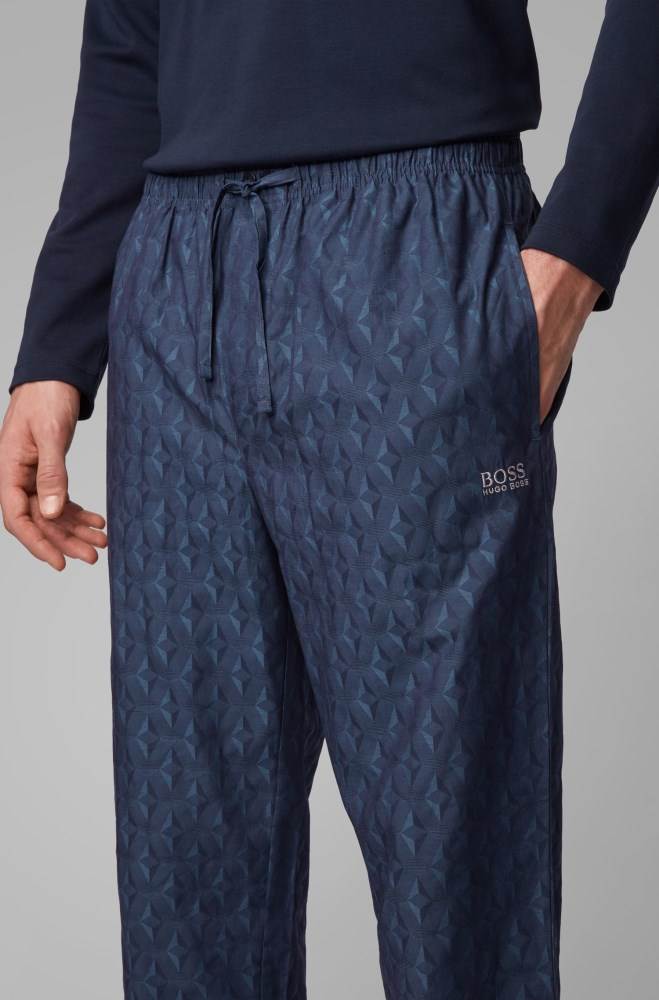 Hugo Boss Gift-boxed pyjama set Mørke Blå | eVpbIpxR