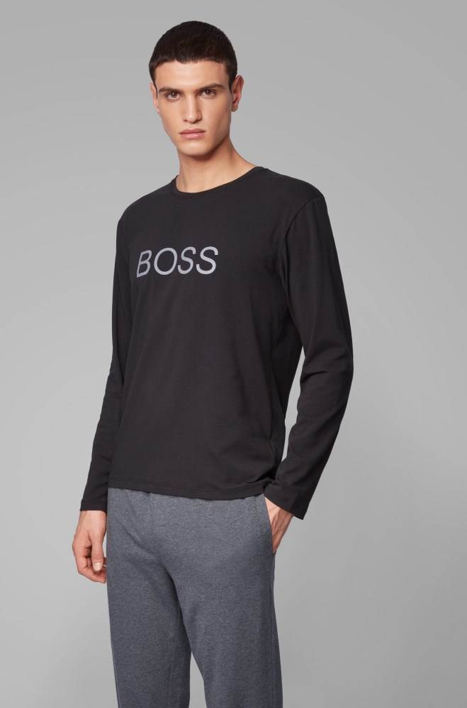 Hugo Boss Gift-boxed pyjama set Svarte | jH9v6oIx