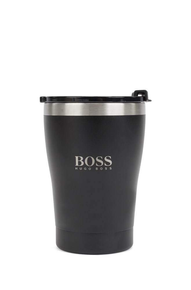 Hugo Boss Gift-boxed two-pack of socks and branded mug Svarte | Ker6NEHz