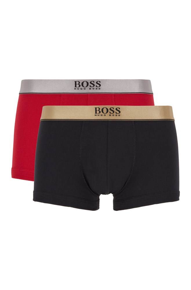 Hugo Boss Gift-boxed two-pack of trunks Patterned | 6Jst78uy