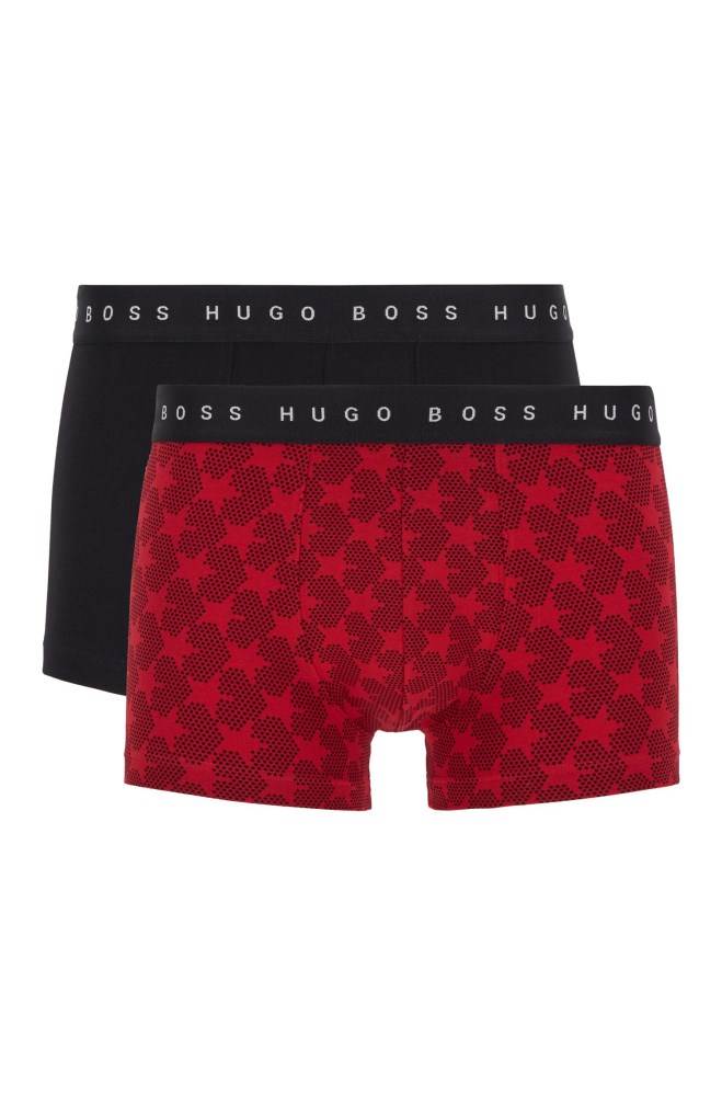 Hugo Boss Gift-boxed two-pack of trunks Patterned | BIupnTYc