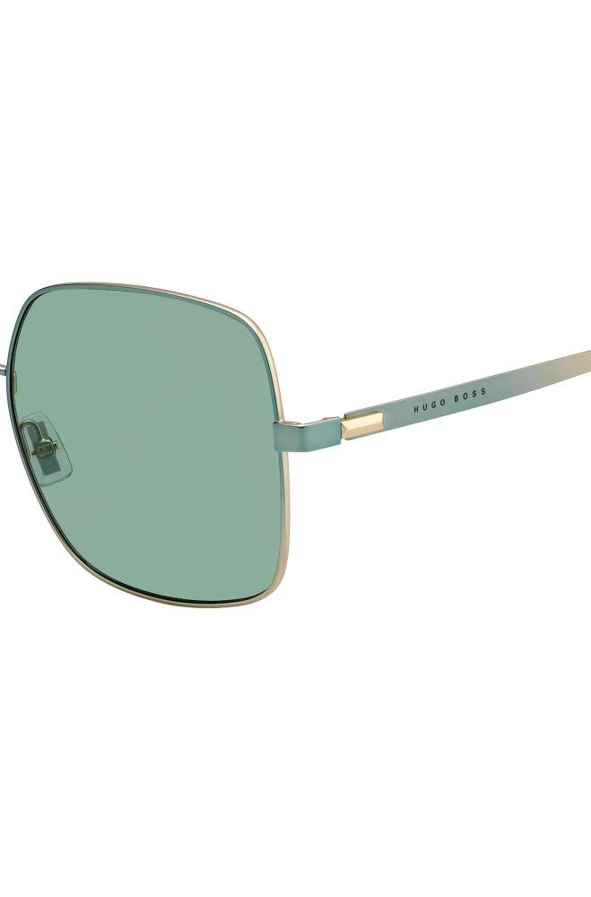 Hugo Boss Green sunglasses Lyse Grønn | MXnFNUrx