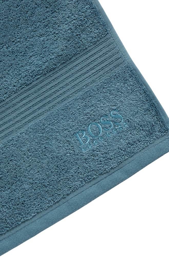 Hugo Boss Guest towel Mørke Blå | QmPt7Xdz