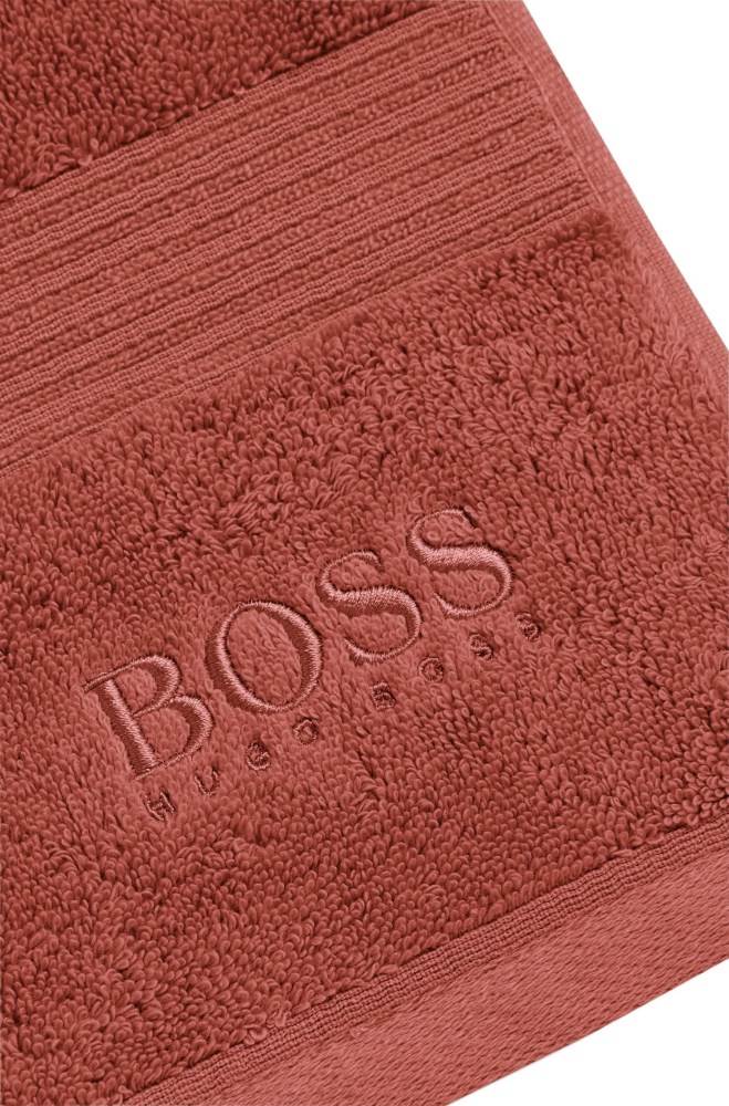 Hugo Boss Guest towel Mørke Oransje | JZKhVe3o