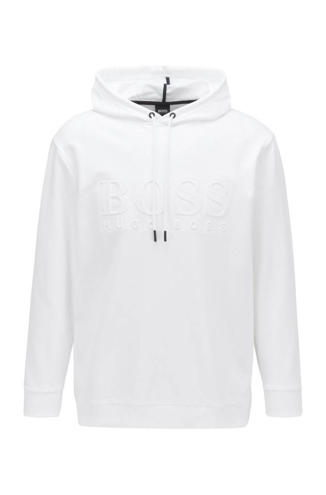 Hugo Boss Hette loungewear sweatshirt Hvite | 3Cjx19Ed