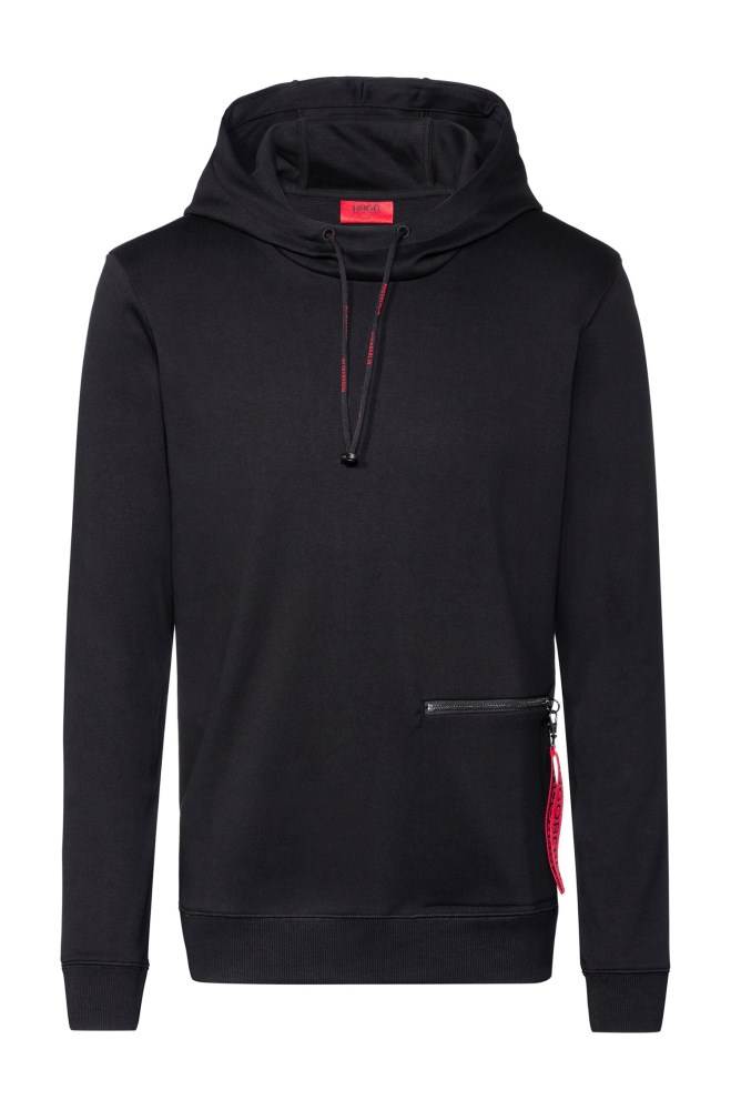 Hugo Boss Hette sweatshirt Svarte | GQJTpnxu