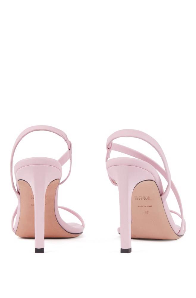 Hugo Boss High-heeled sandals Lyse Rosa | V4j0Gqv8