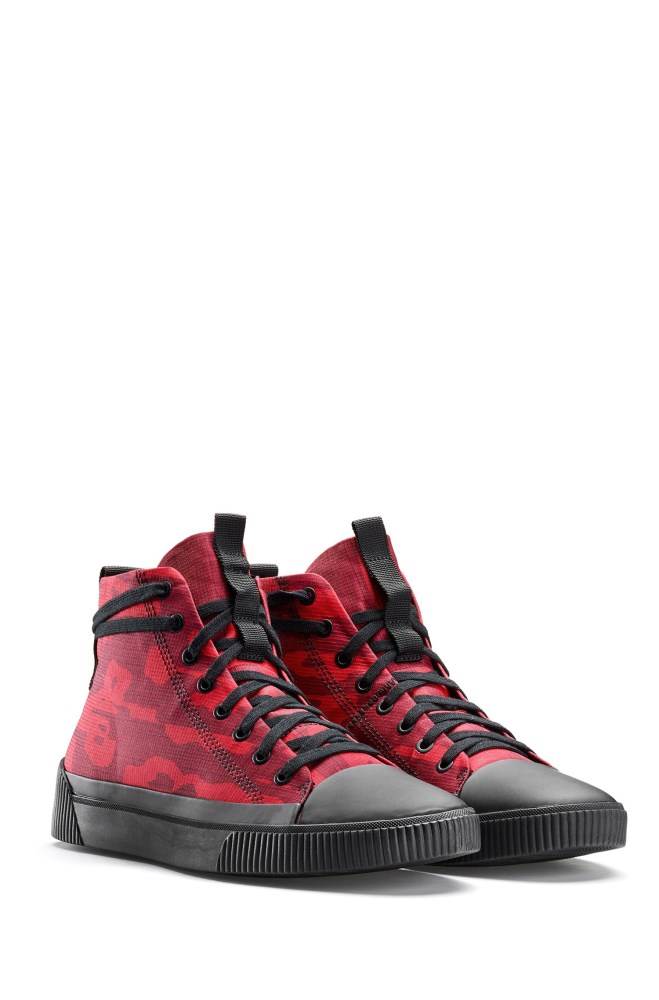 Hugo Boss High-top trainers Lyse Rød | 0DCTzQFz