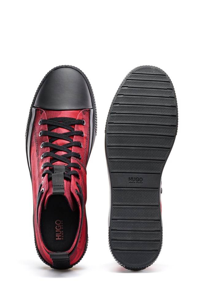 Hugo Boss High-top trainers Lyse Rød | 0DCTzQFz