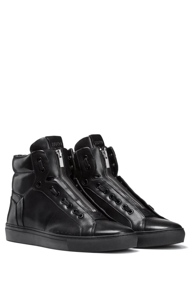 Hugo Boss High-top trainers Svarte | xdf6Ah78