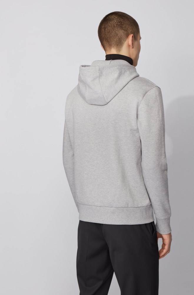 Hugo Boss Hoodie Lyse Grå | kqcoRPI0