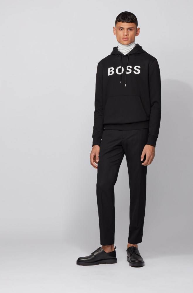 Hugo Boss Hoodie Svarte | IB5V4lJr