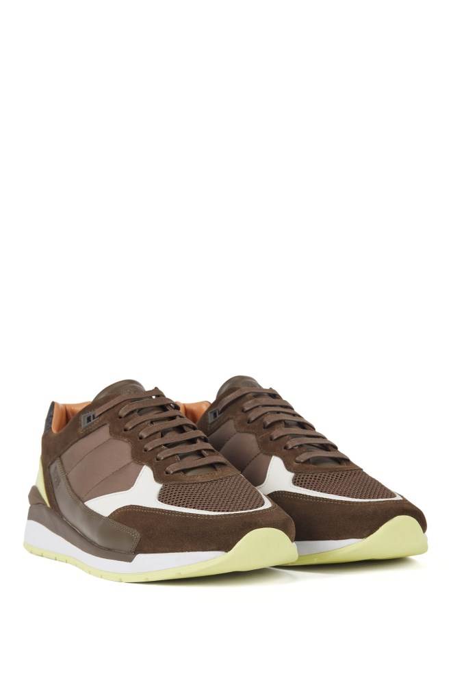 Hugo Boss Hybrid trainers Brune | Nb2TyDkF