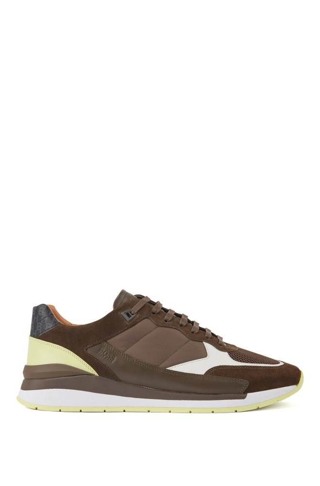 Hugo Boss Hybrid trainers Brune | Nb2TyDkF