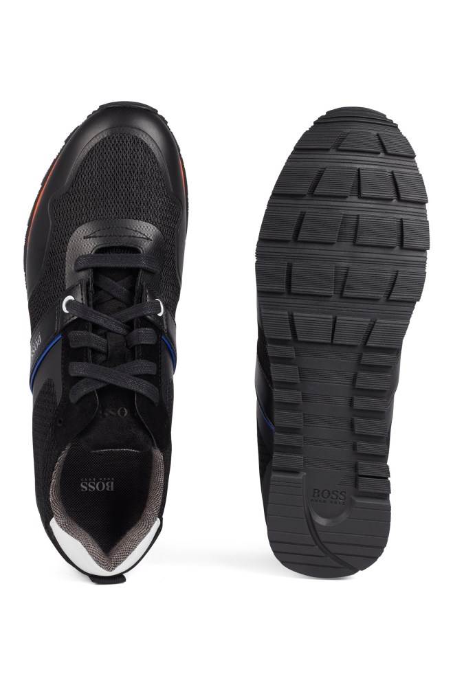 Hugo Boss Hybrid trainers Svarte | 4AsLSlFu