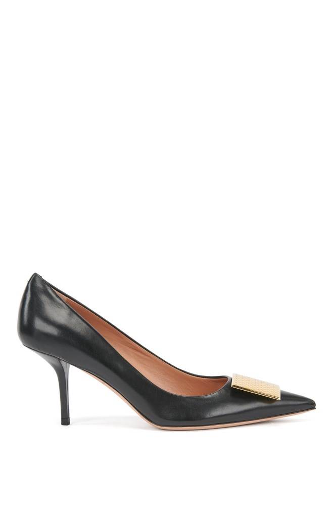 Hugo Boss Hælene pumps Svarte | ayb62itq