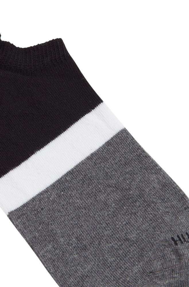 Hugo Boss Invisible socks Svarte | mWanxsCu