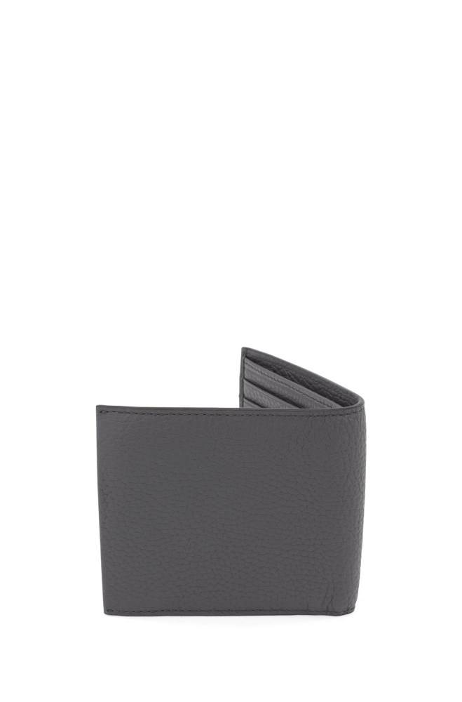 Hugo Boss Italian-leather billfold wallet Grå | iXeeuLC1