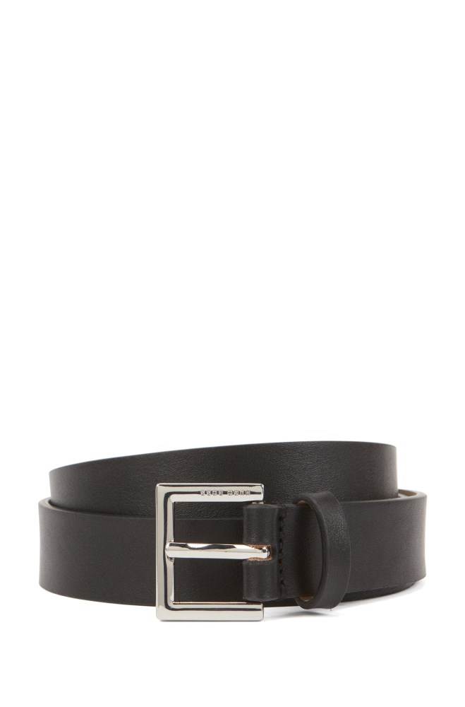 Hugo Boss Italian-made belt Svarte | eNm0EnZv