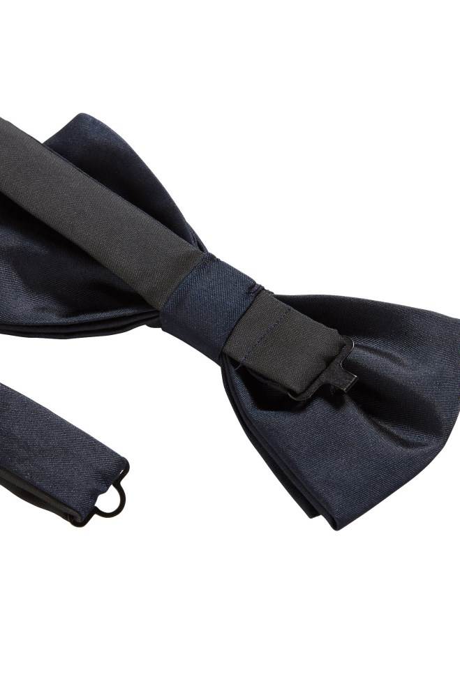 Hugo Boss Italian-made bow tie Mørke Blå | Gmmp4mK0