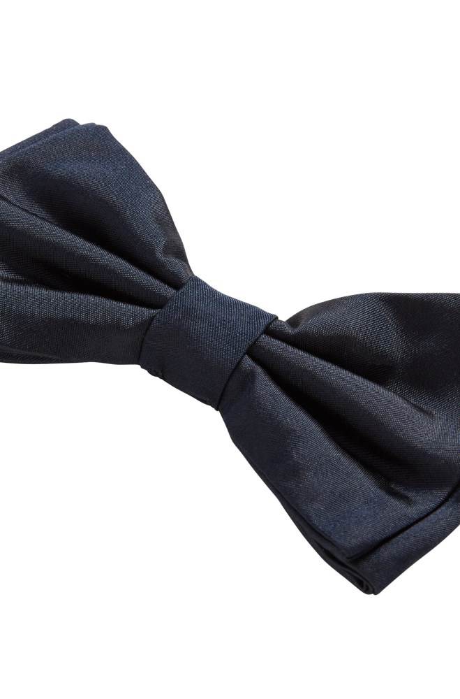 Hugo Boss Italian-made bow tie Mørke Blå | Gmmp4mK0