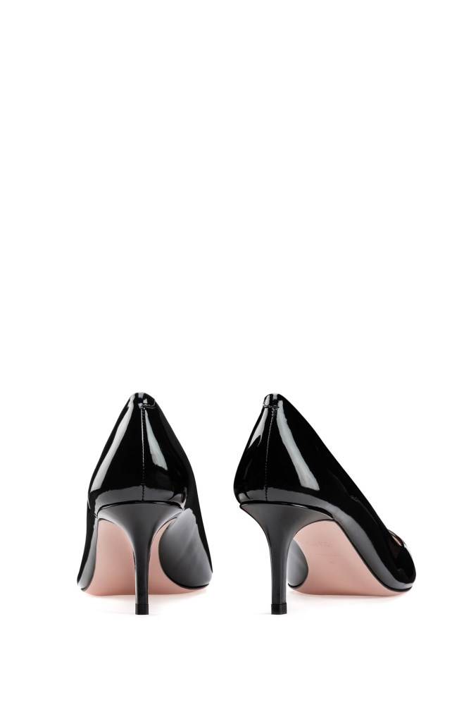 Hugo Boss Italian-made pumps Svarte | yFXJYSet